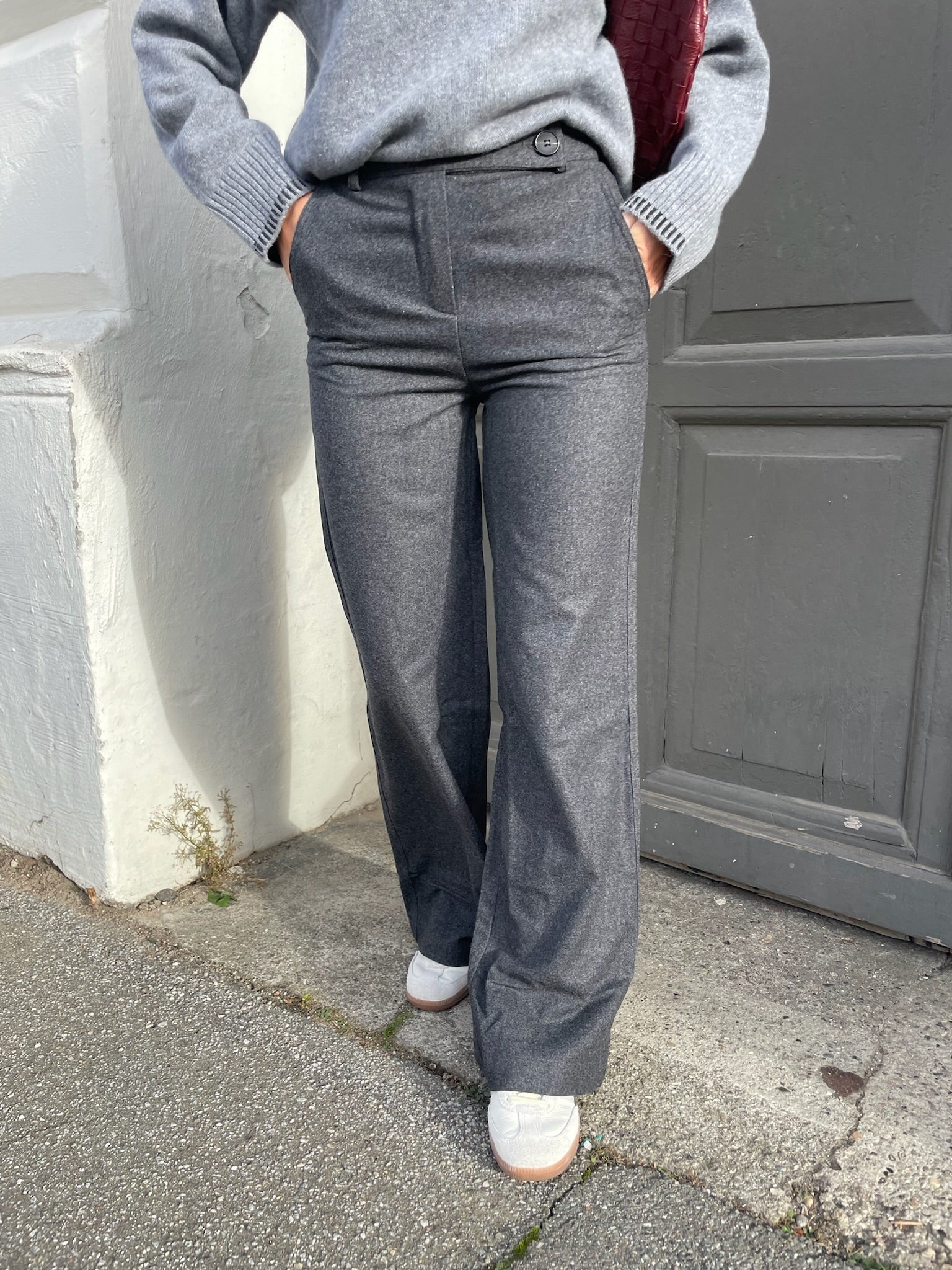 Anna Pants - Dark Grey
