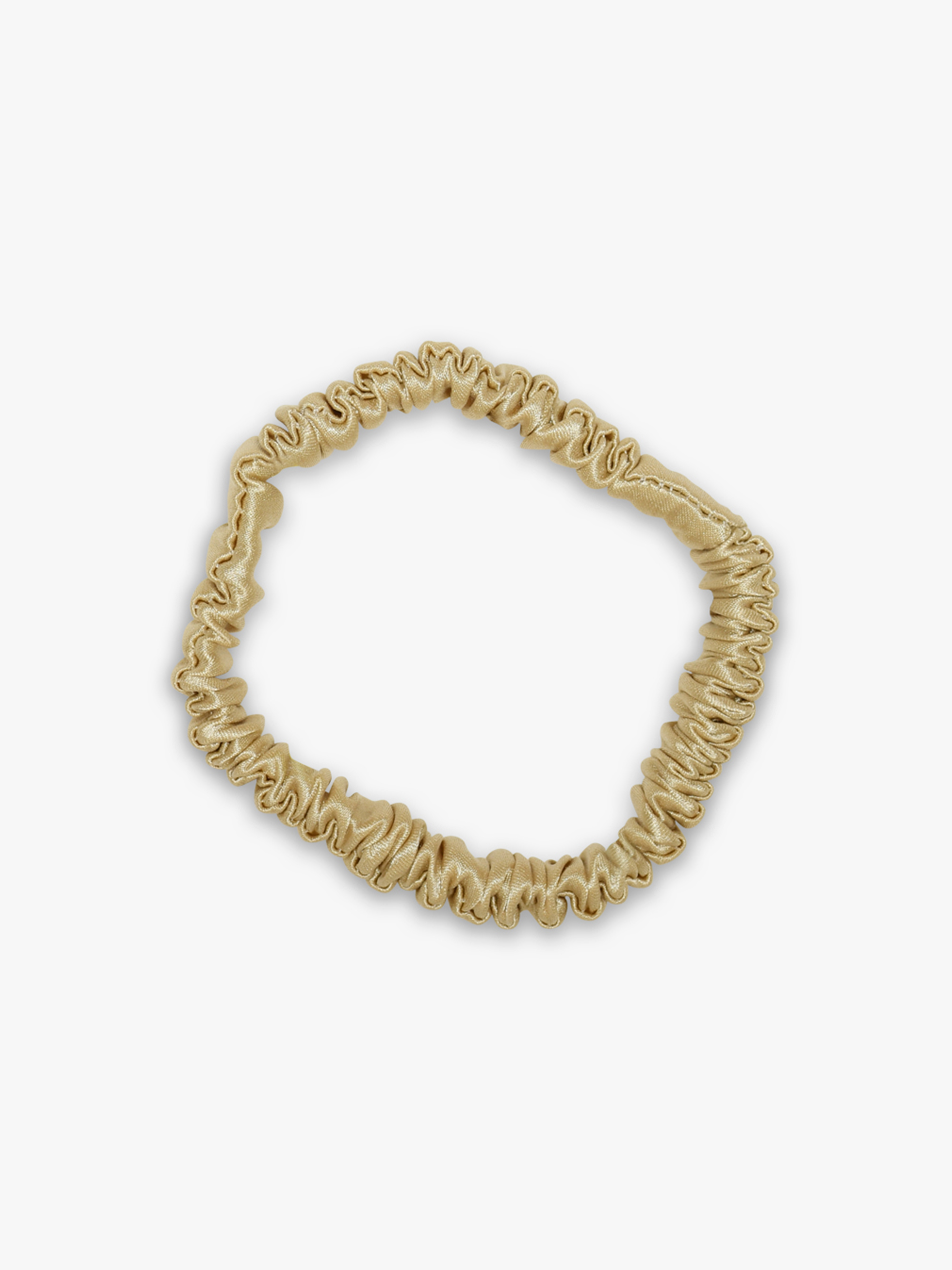 Silk Scrunchies | 1 cm | Caramel