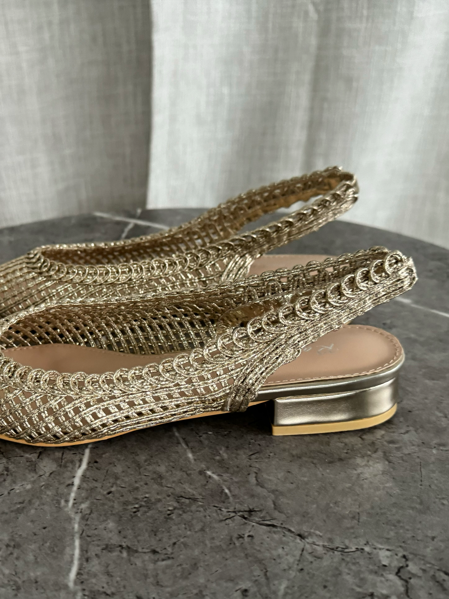Cille Slingback - Gold