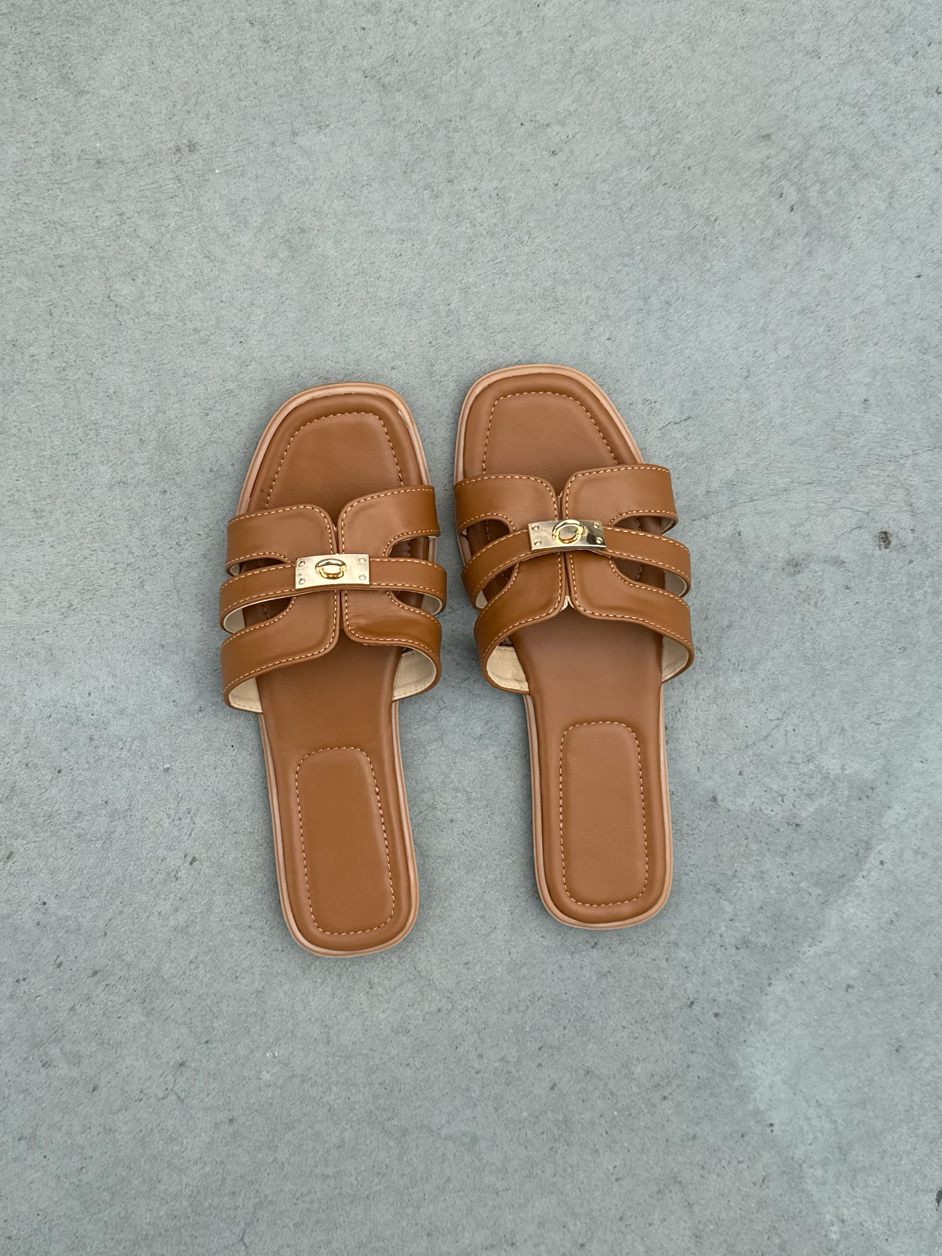Luna Sandal - Brown