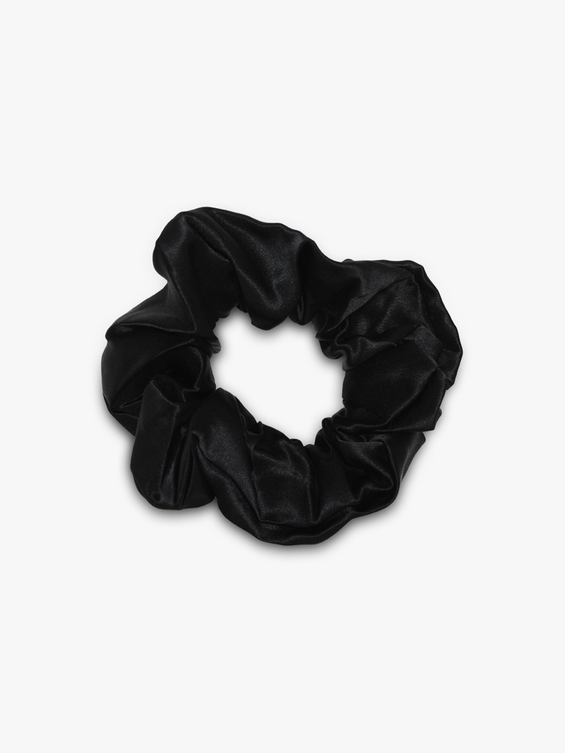 Silk Scrunchies | 5 cm | Black