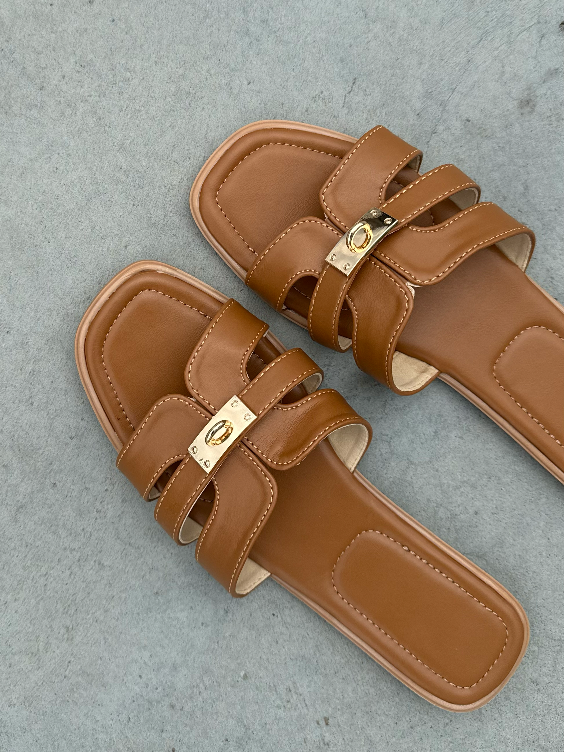 Luna Sandal - Brown
